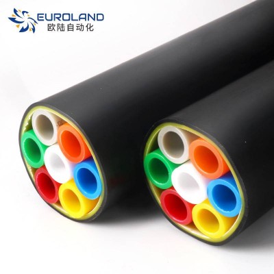 China Supply 7 Ways Pipe Tube Bundle Hdpe Micro Duct For Fiber Optic Cable